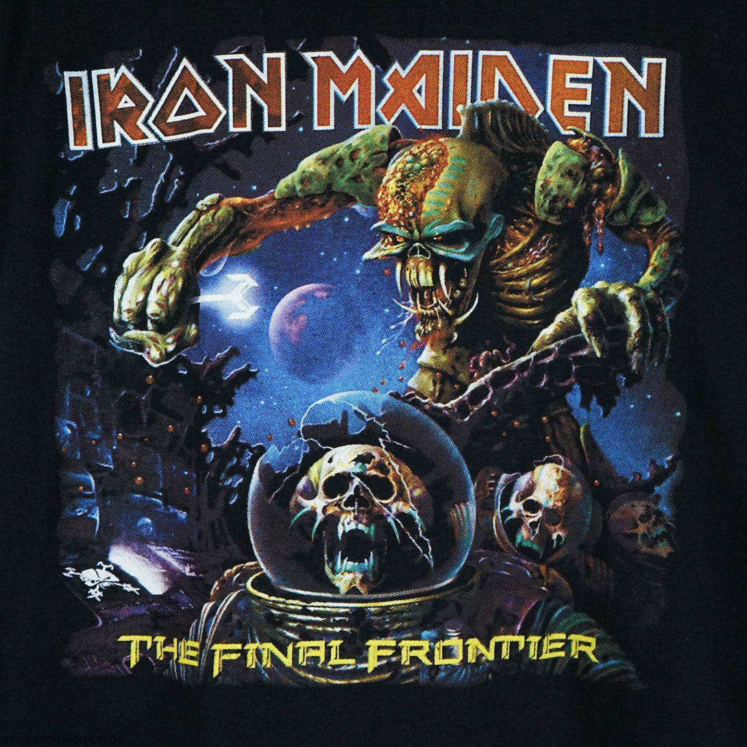 2010 iron maiden the final frontier t-shirt