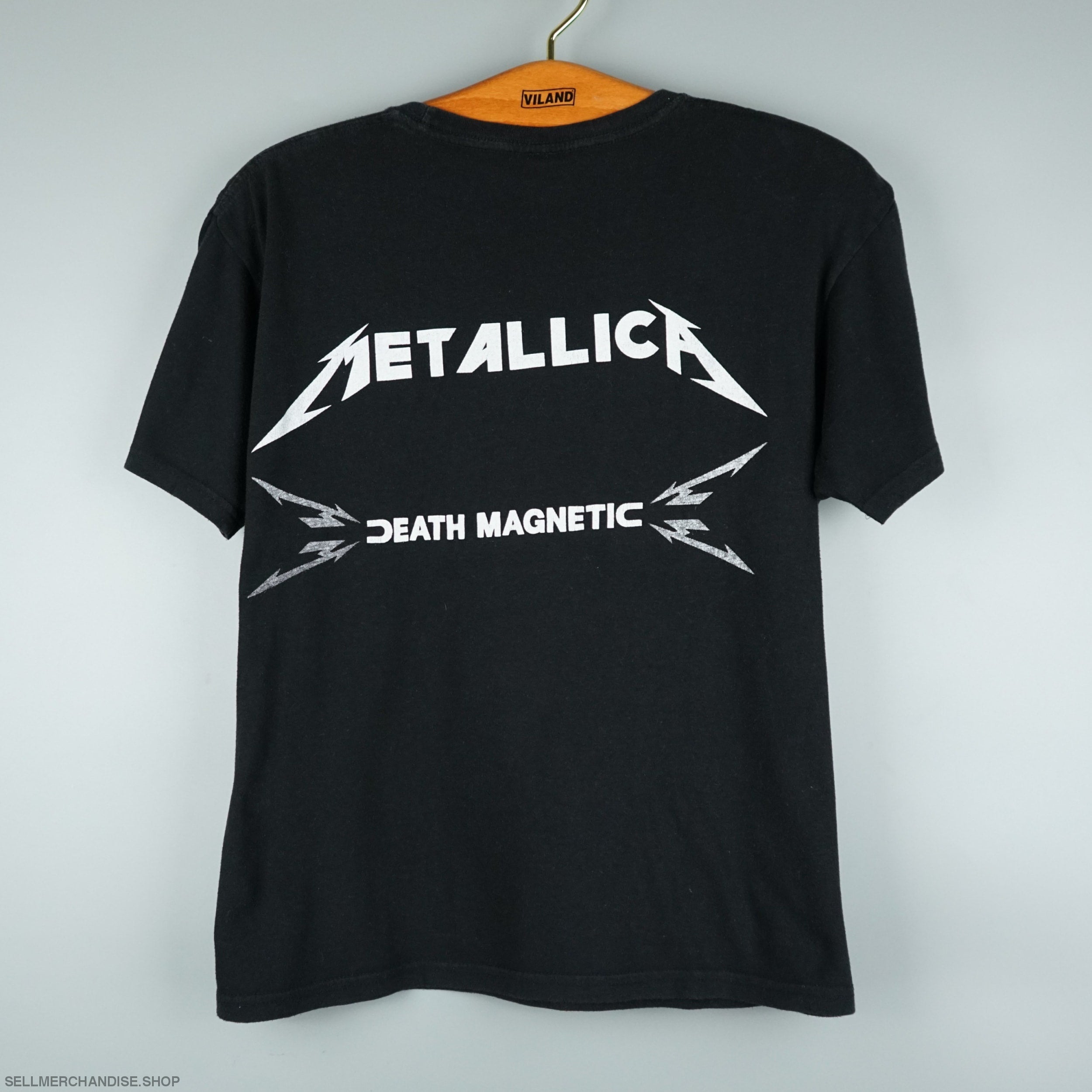 vintage 2010 Metallica t-shirt Death Magnetic Tour | SellMerchandise