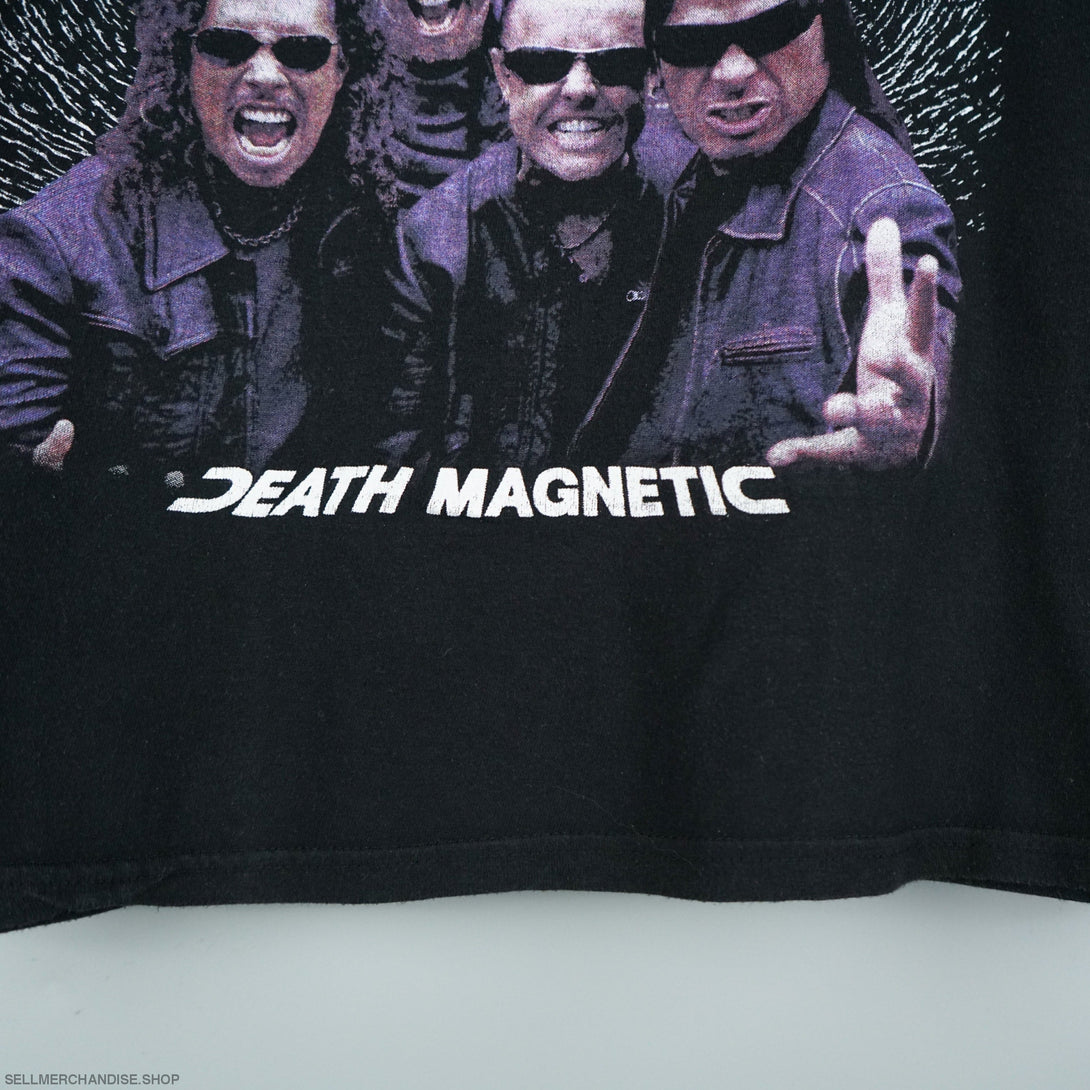 2010 Metallica t-shirt Death Magnetic Tour
