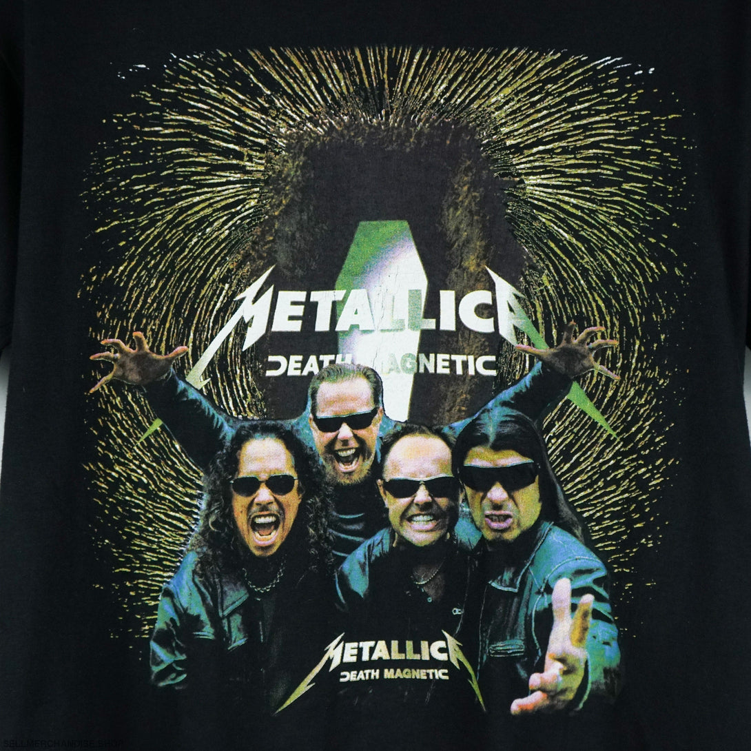 2010 Metallica tour t-shirt Death Magnetic