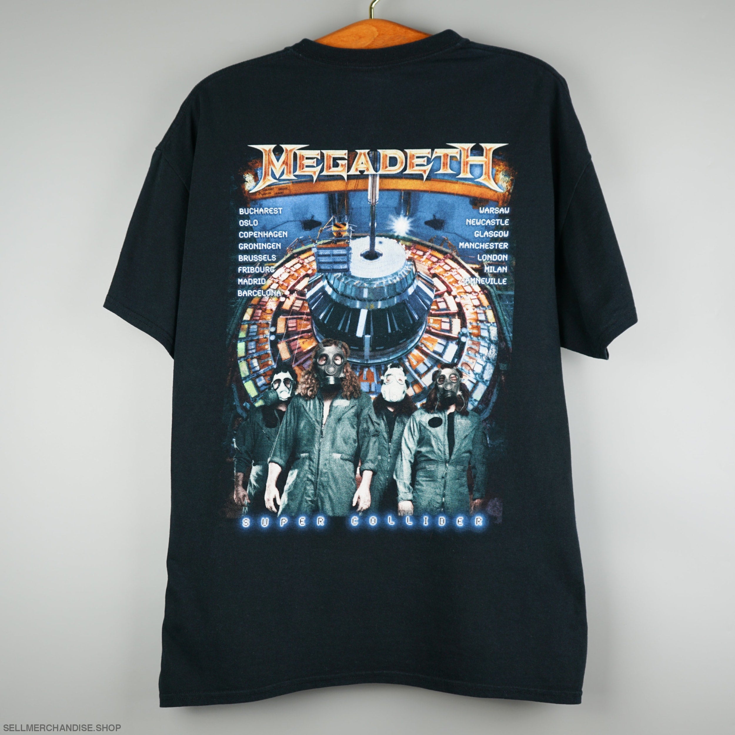 Vintage 2013 Megadeth t-shirt Super Collider | SellMerchandise