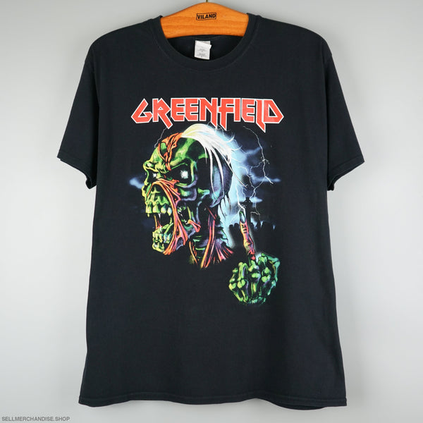 Vintage 2014 GreenField Fest t-shirt Iron Maiden Soundgarden