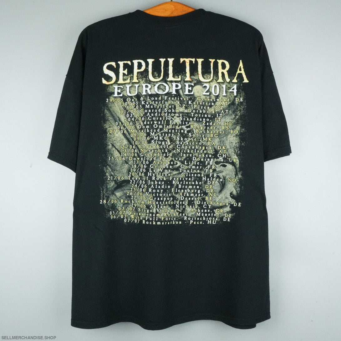 2014 Sepultura t-shirt
