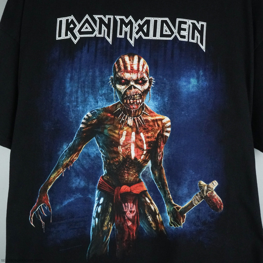 2016 Iron Maiden t-shirt Book Of Souls
