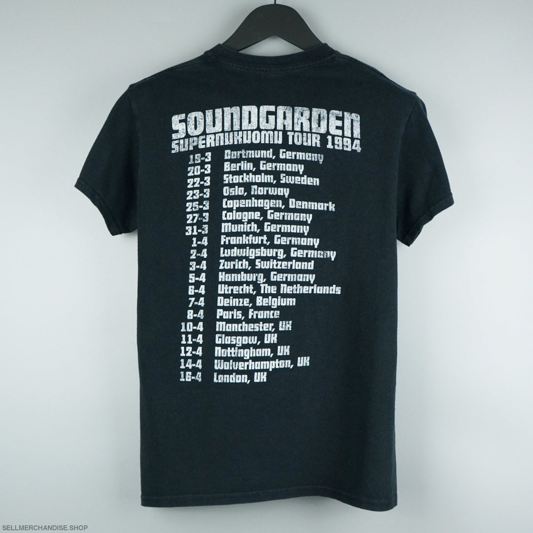 2017 Soundgarden t-shirt 1994 tour reprint