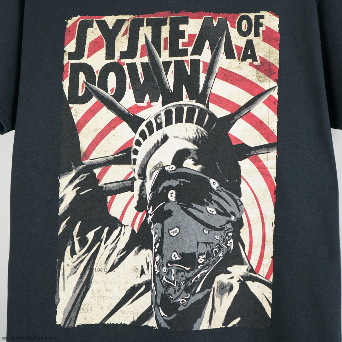 Vintage 2017 System of a down tour t-shirt