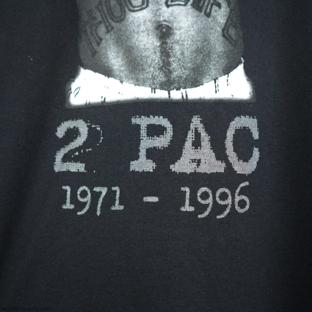 2pac t shirt 1971 - 1996