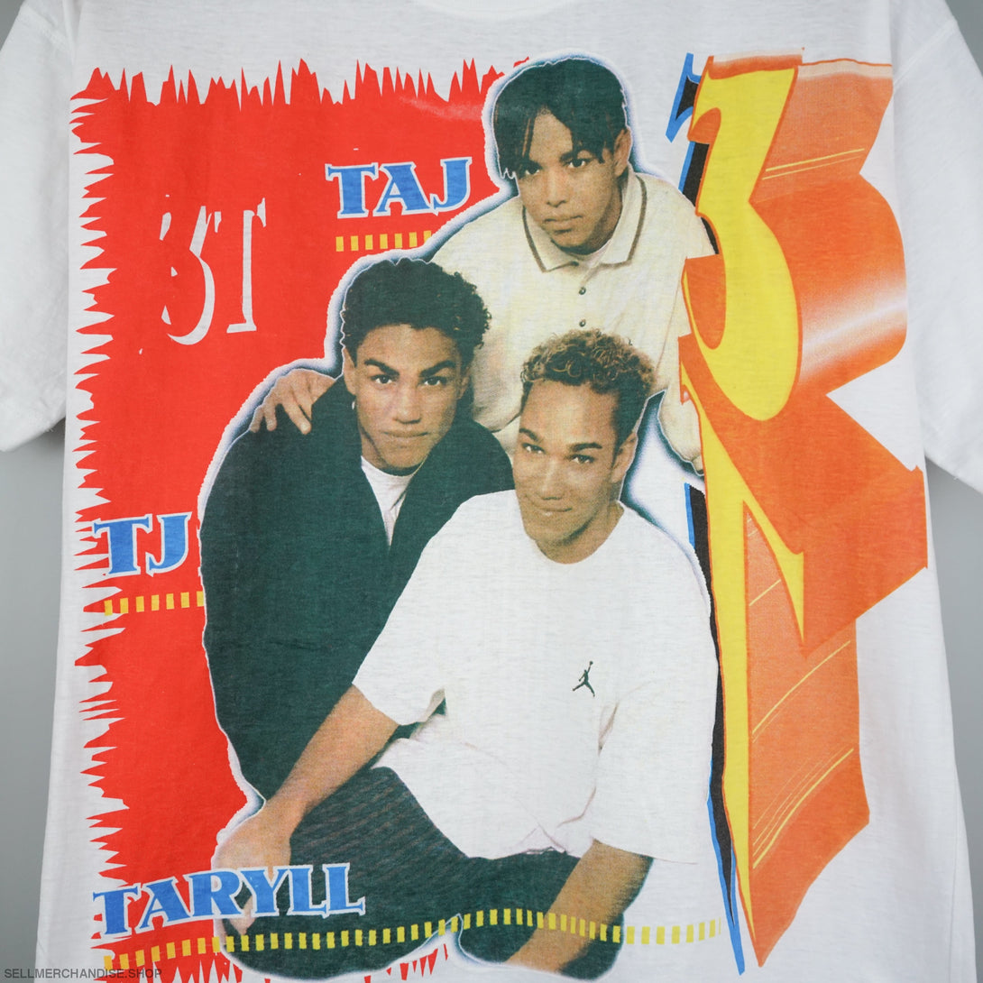 Vintage 3T R&B band t shirt 1990s TJ Jackson