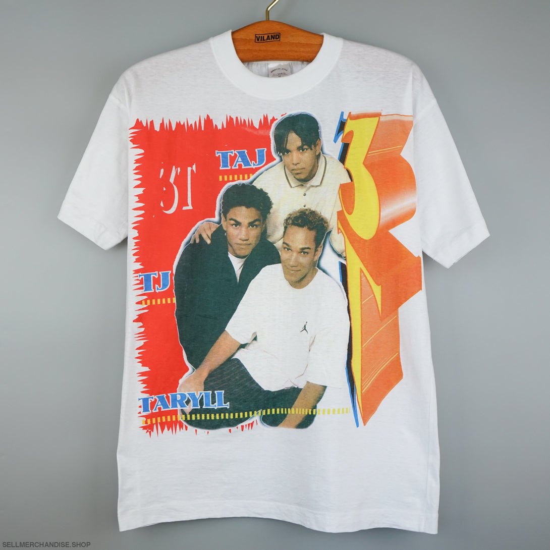 Vintage 3T R&B band t shirt 1990s TJ Jackson