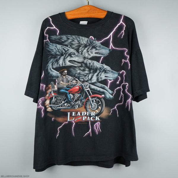 90s American Thunder Leader of The pack tee single stitch