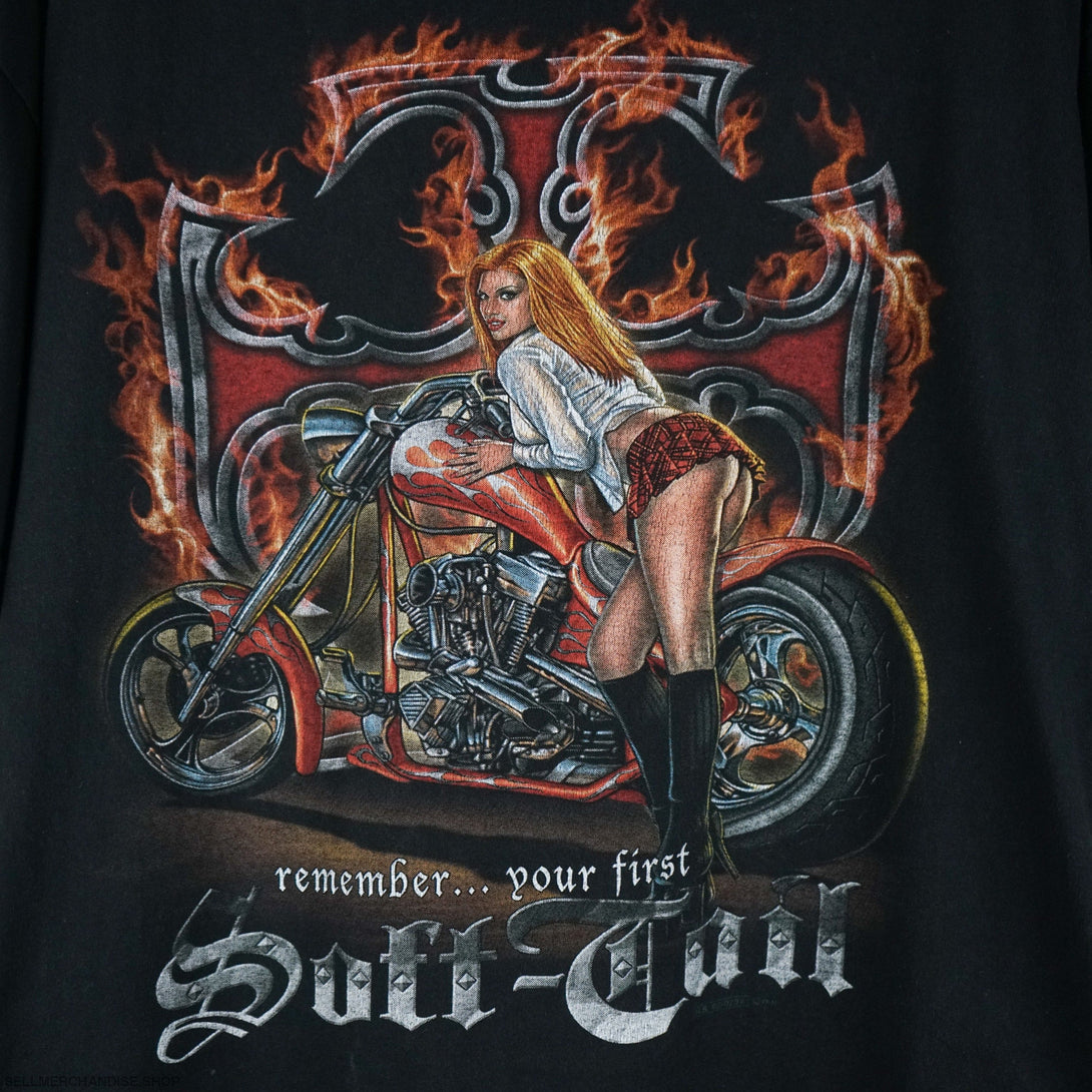 90s Bike and Girl t-shirt