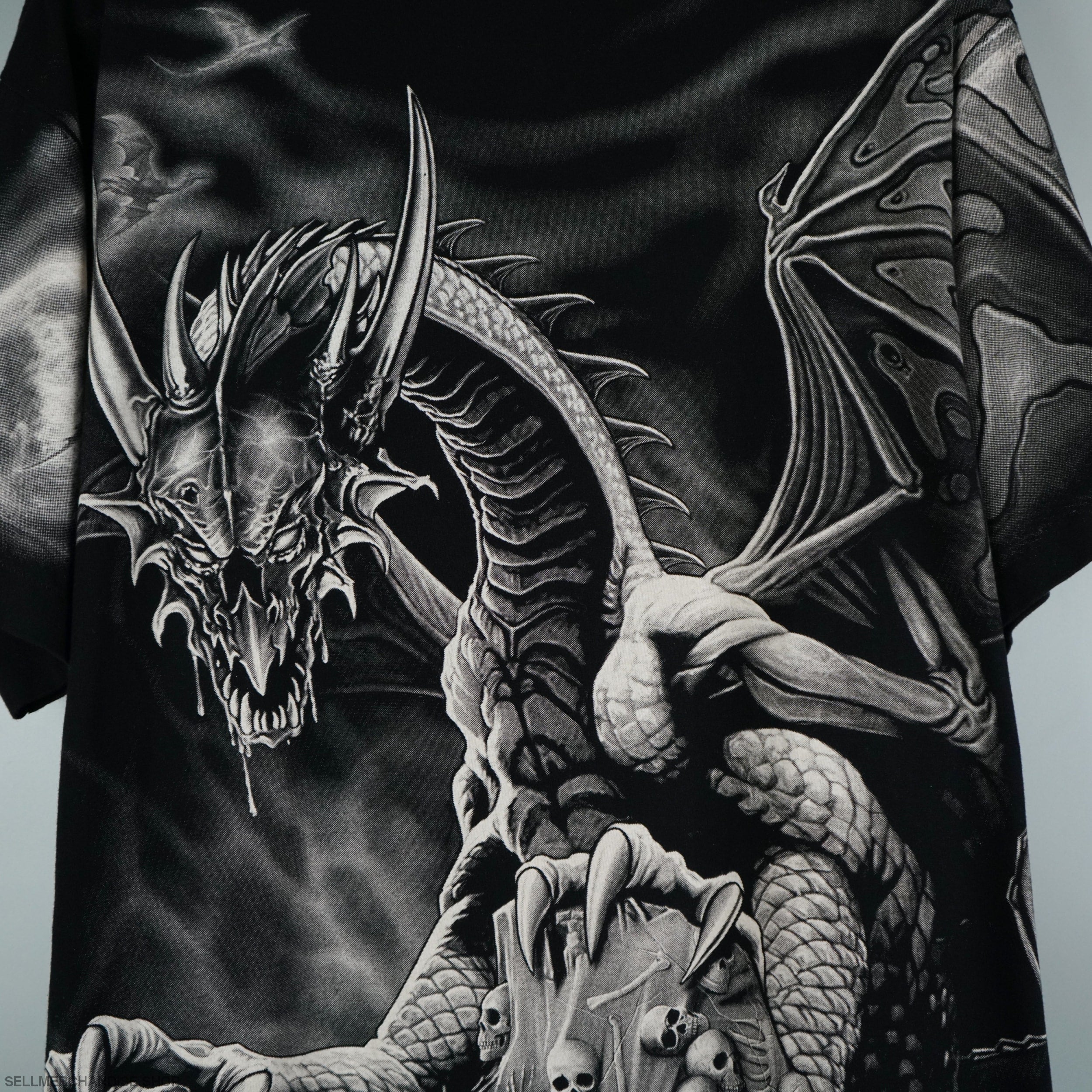 vintage 90s Dragon t-shirt AOP | SellMerchandise