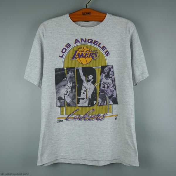 90s Lakers t-shirt Single Stitch