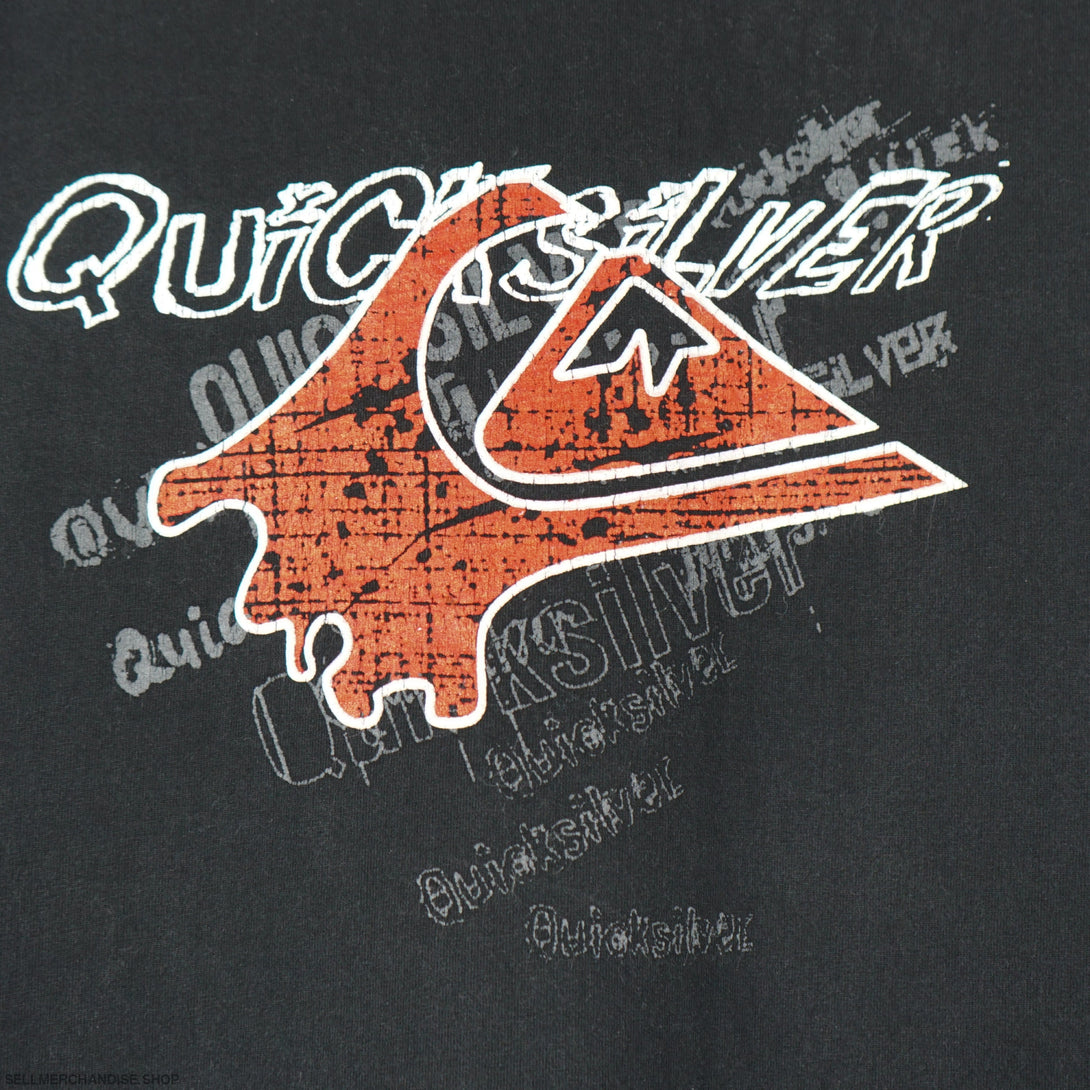 Vintage 90s Quicksilver t-shirt Surfing Made in USA