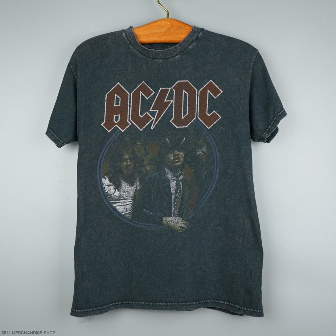 ACDC faded t shirt 2010s print