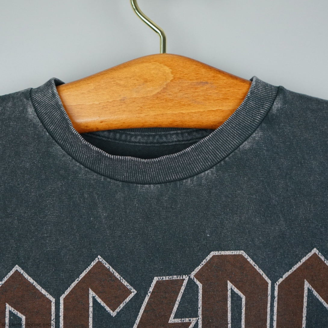 ACDC faded t shirt 2010s print
