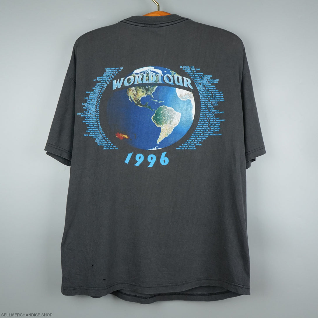 vintage ACDC t shirt 1995 World Tour Ballbreaker