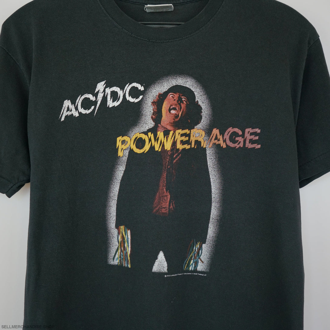 Vintage ACDC t shirt 2003 powerage tour | SellMerchandise