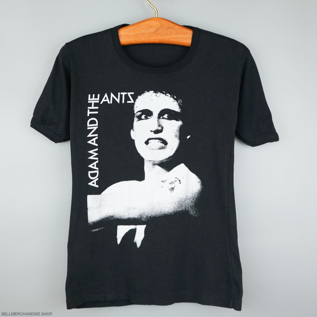 vintage Adam and The Ants t shirt 1980s