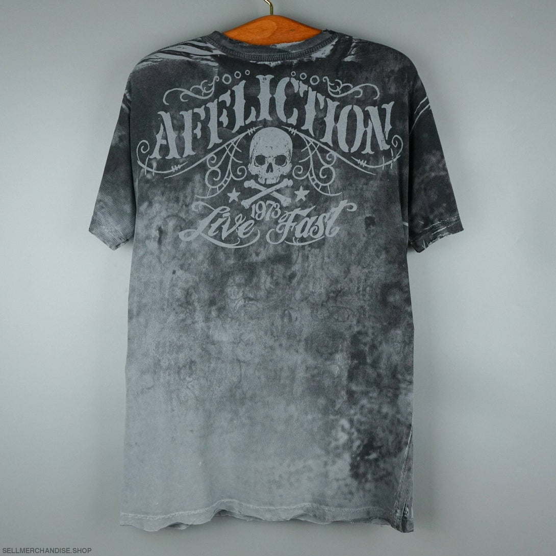 Affliction Distressed y2k t-shirt