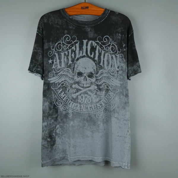 Affliction Distressed y2k t-shirt