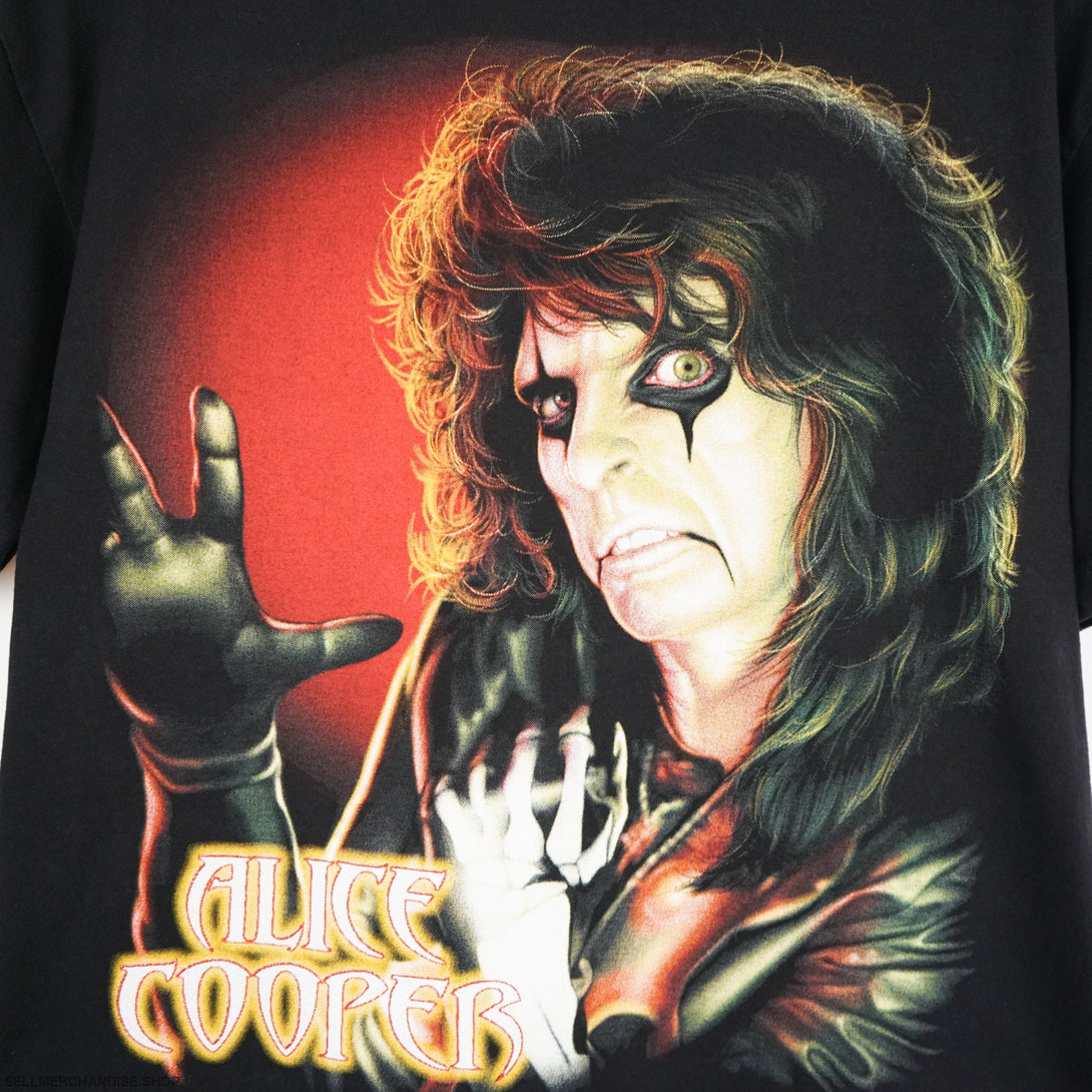 vintage Alice Cooper t shirt 1990s