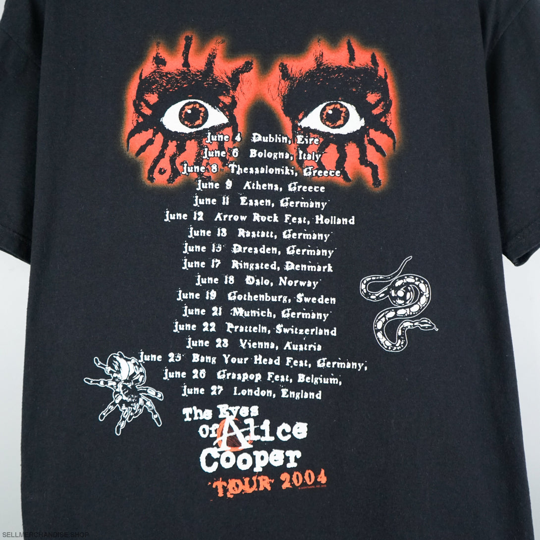 Vintage Alice Cooper t shirt 2004