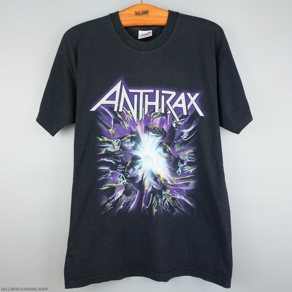 Vintage Anthrax t shirt 2003 tour 