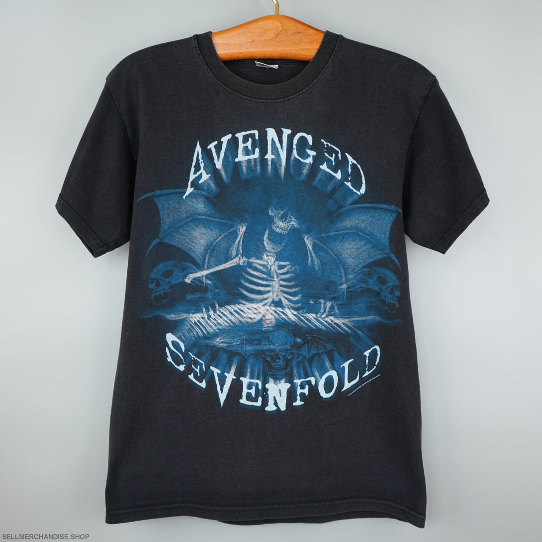 vintage avenged sevenfold t shirt 2010