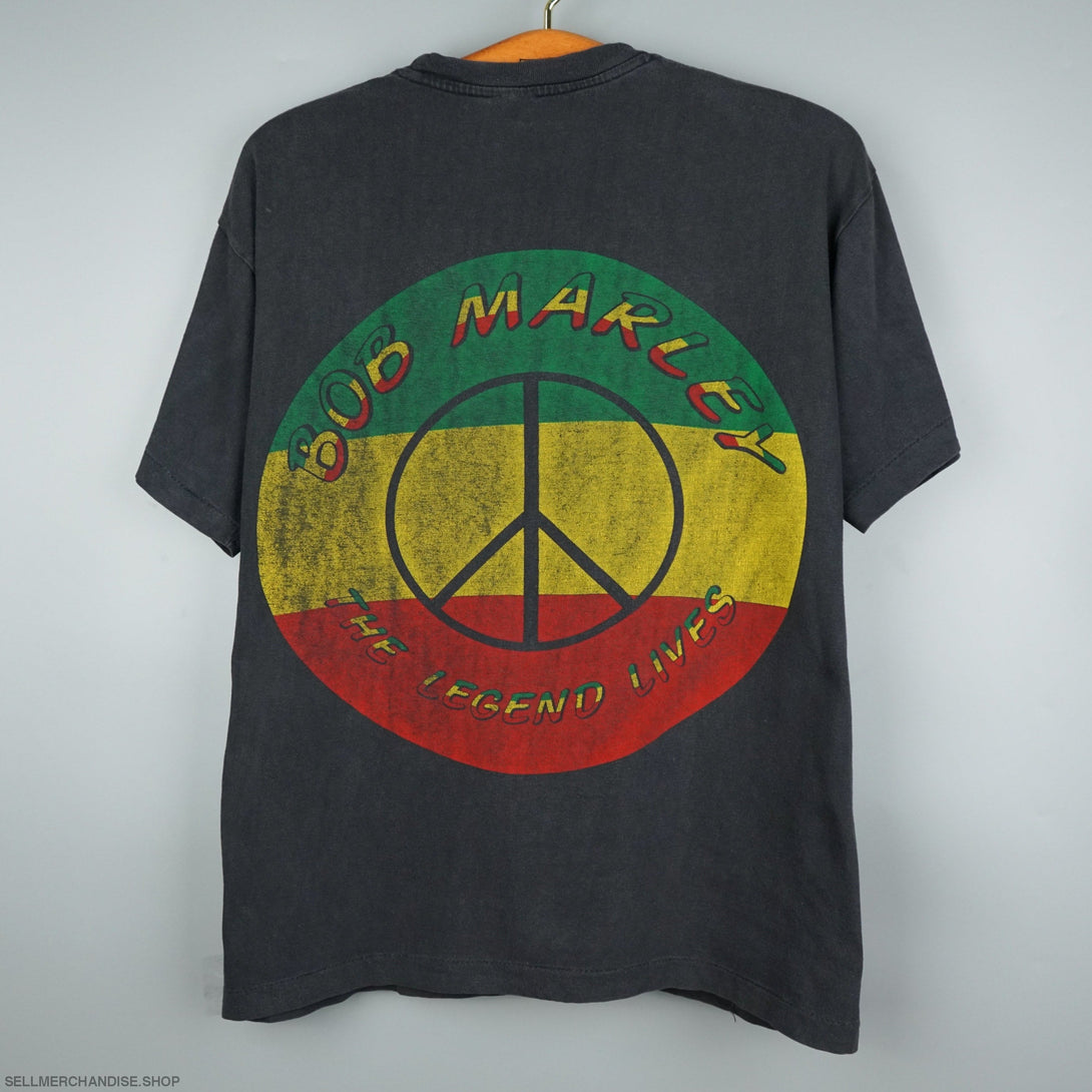 Bob Marley Rap tee 1980s Single Stitch