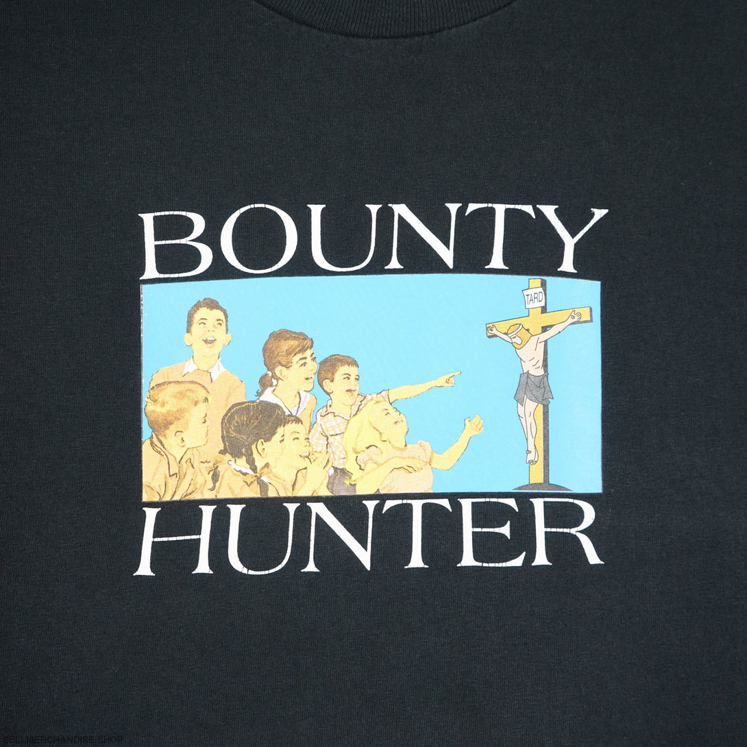 Vintage Bounty Hunter t shirt 90s Crusifixion