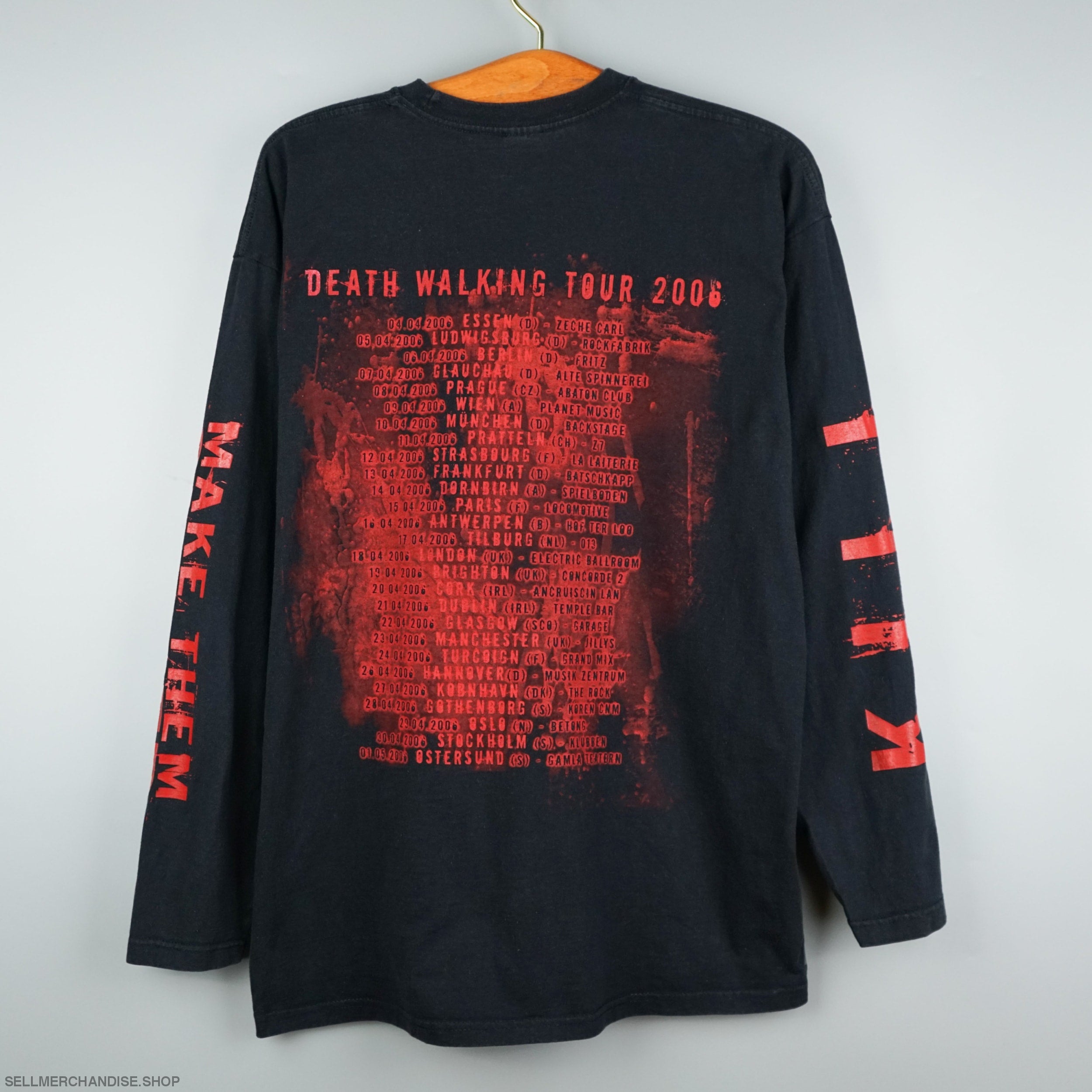 Vintage Cannibal Corpse t shirt 2006 tour | SellMerchandise