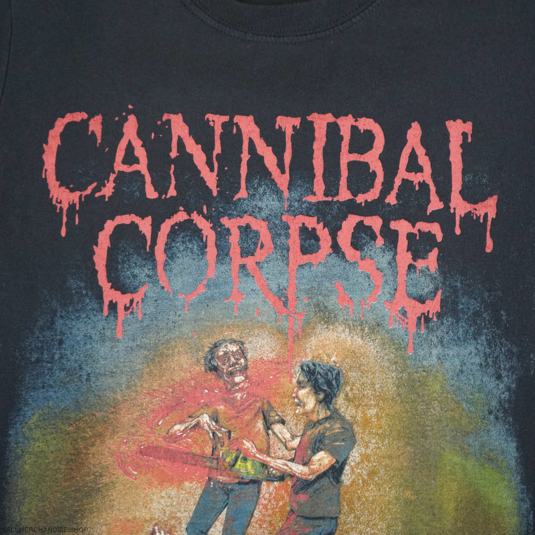 vintage Cannibal Corpse t shirt early 2000s