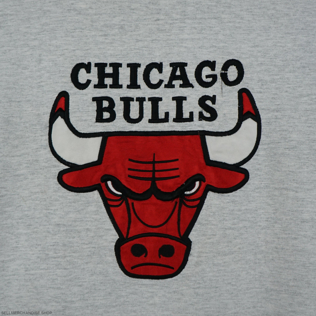 Chicago Bulls Emroided Logo t shirt 1990s