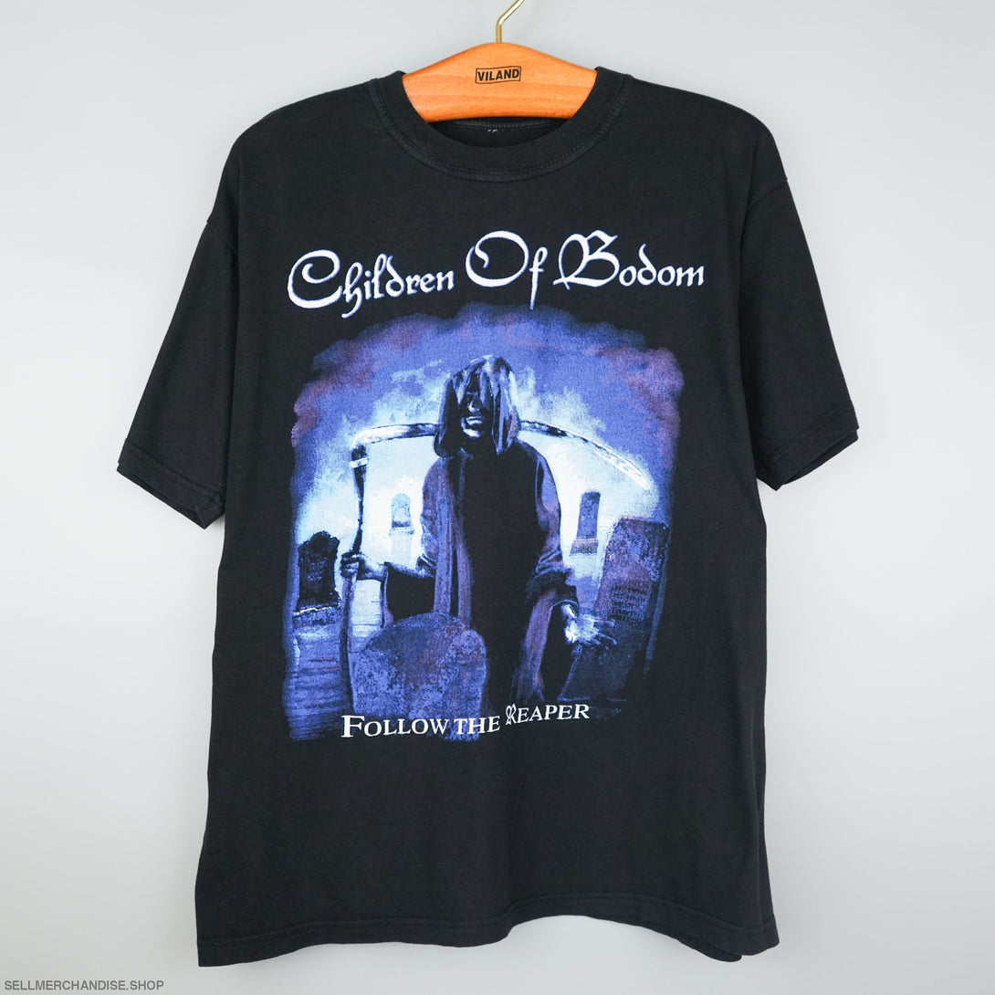 vintage Childrrn of Bodom t shirt 2000 Follow the Reaper