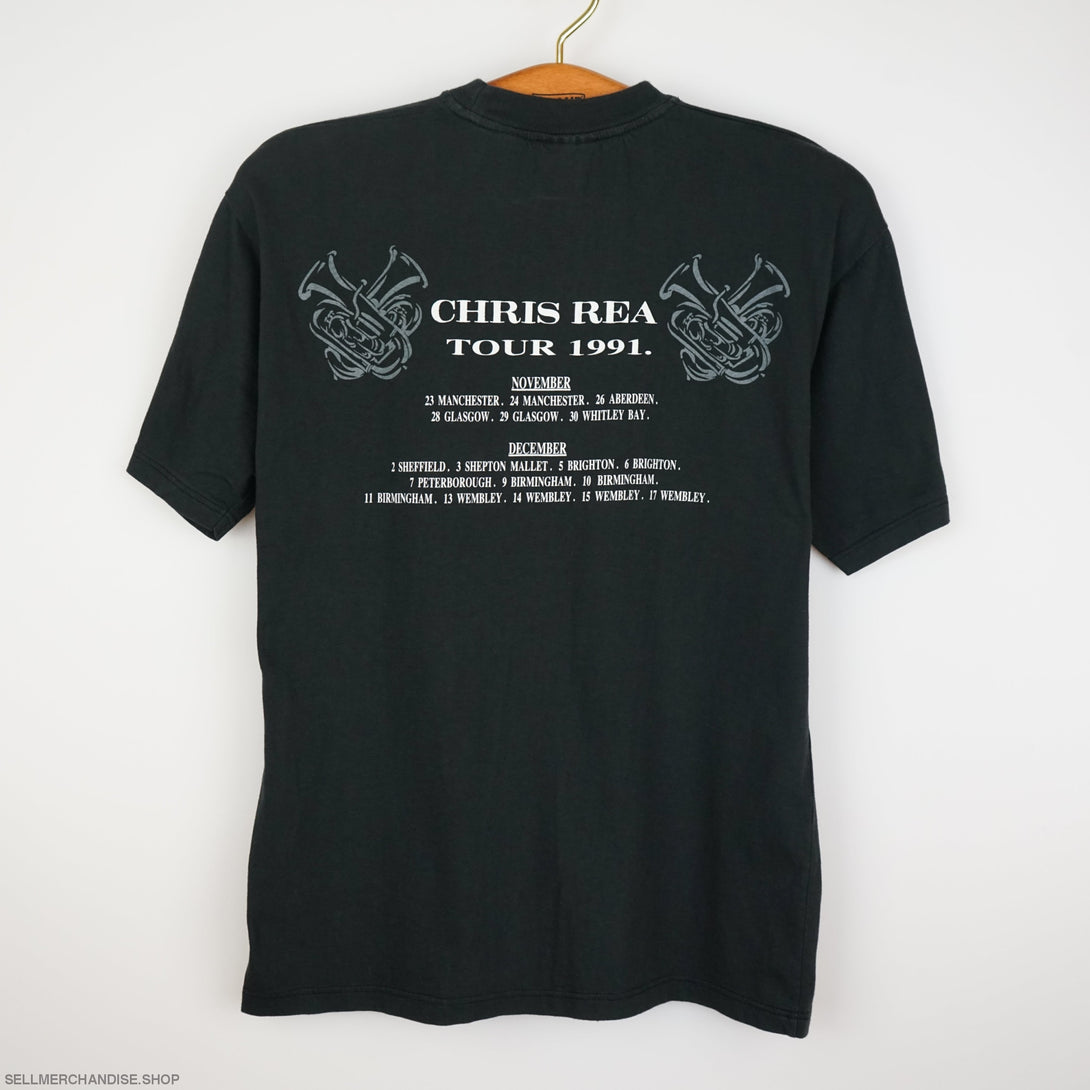 Vintage CHRIS REA t shirt Tour 1991
