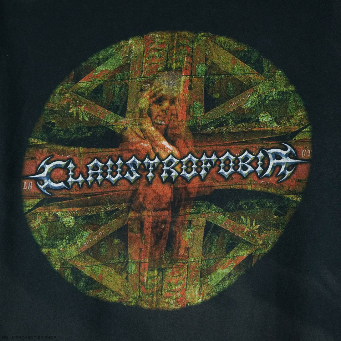 Claustrophobia t shirt 2005 Death Metal