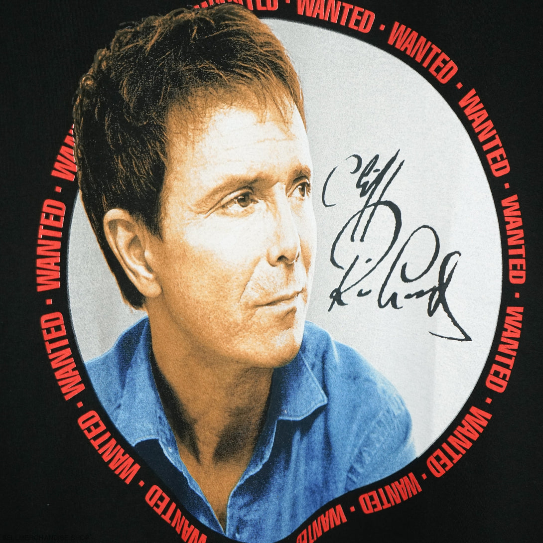 vintage Cliff Richards t shirt 2002 tour
