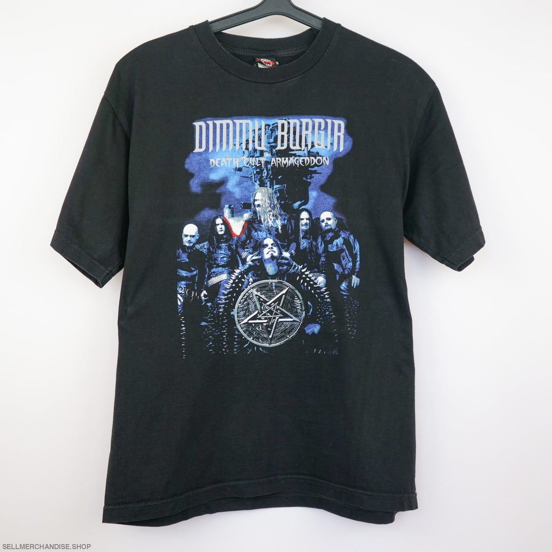 Vintage Dimmu Borgir t shirt 2003 black metal