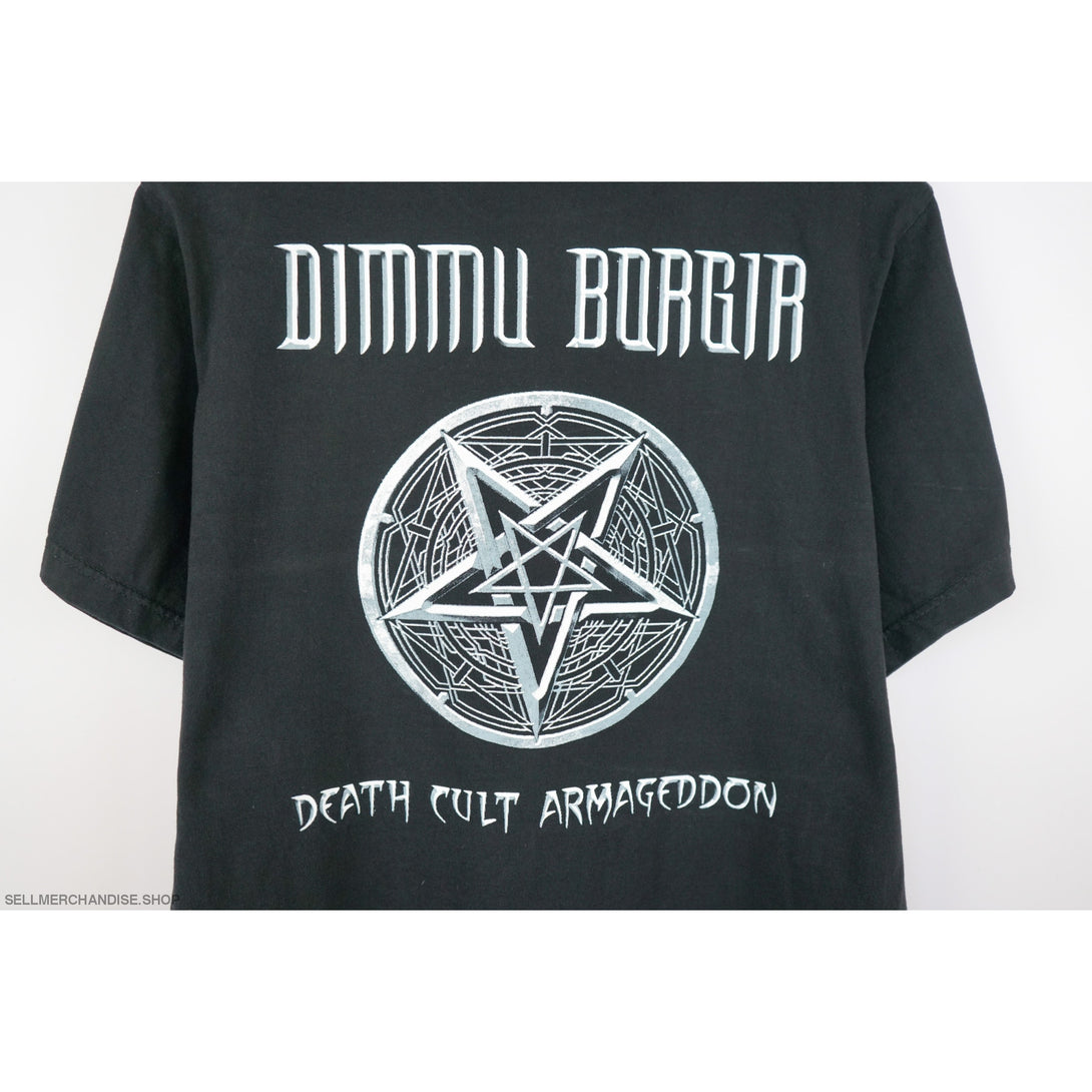 Vintage Dimmu Borgir t shirt 2003 black metal