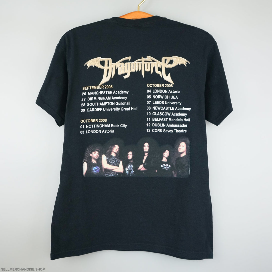 vintage Dragonforce t shirt 2998 tour band