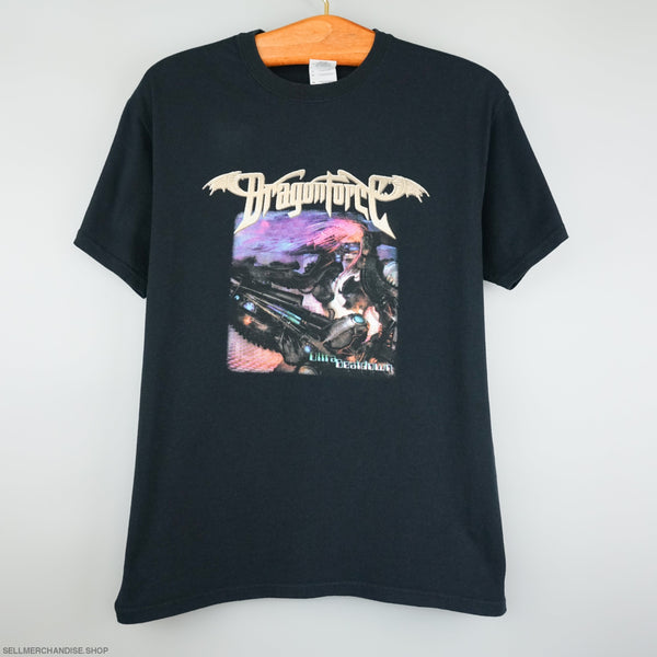 vintage Dragonforce t shirt 2998 tour band 
