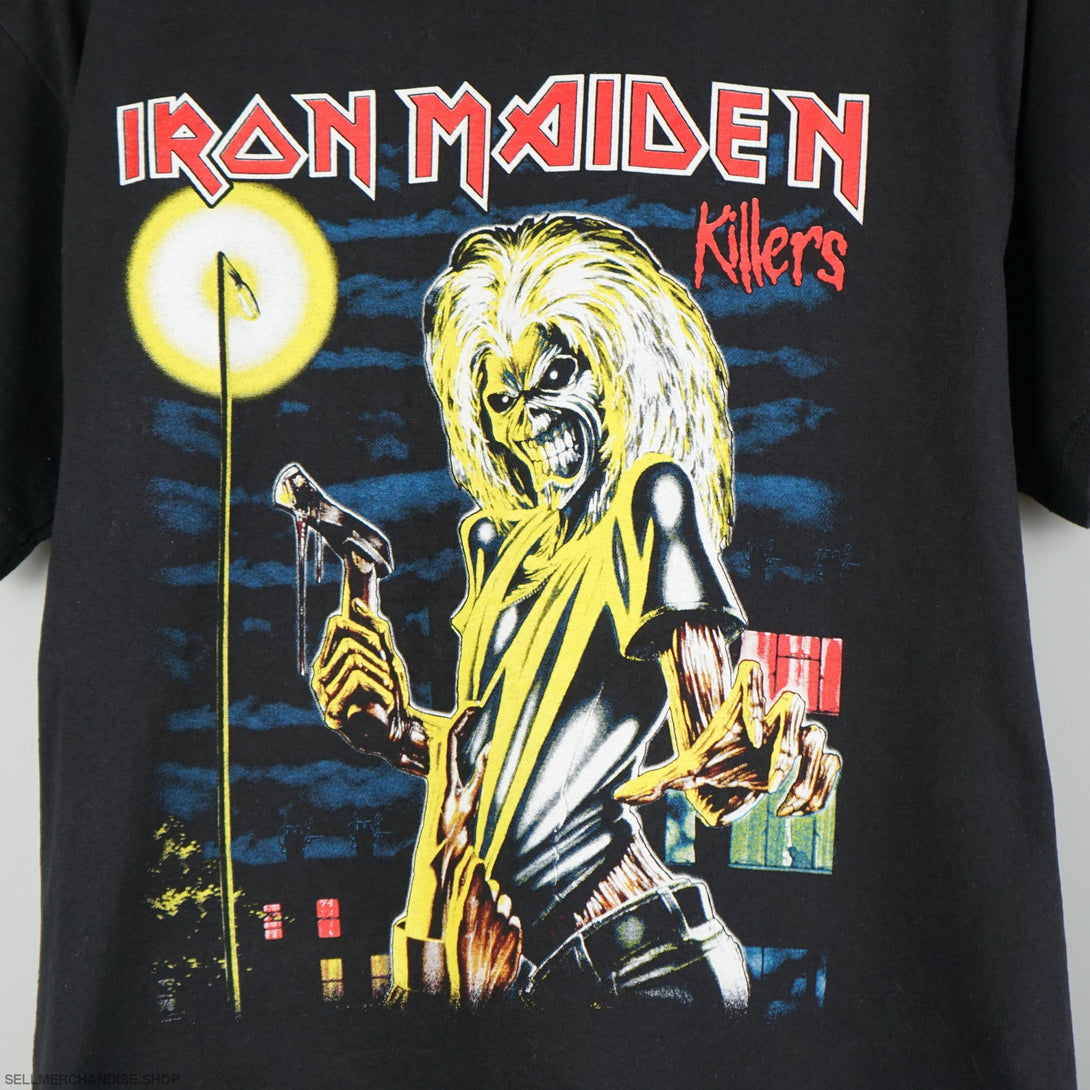 Vintage early 00s Y2K Iron Maiden t-shirt Killers album