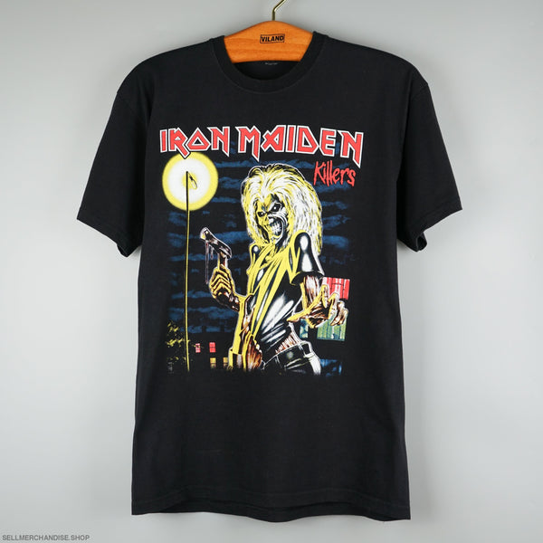 Vintage early 00s Y2K Iron Maiden t-shirt Killers album