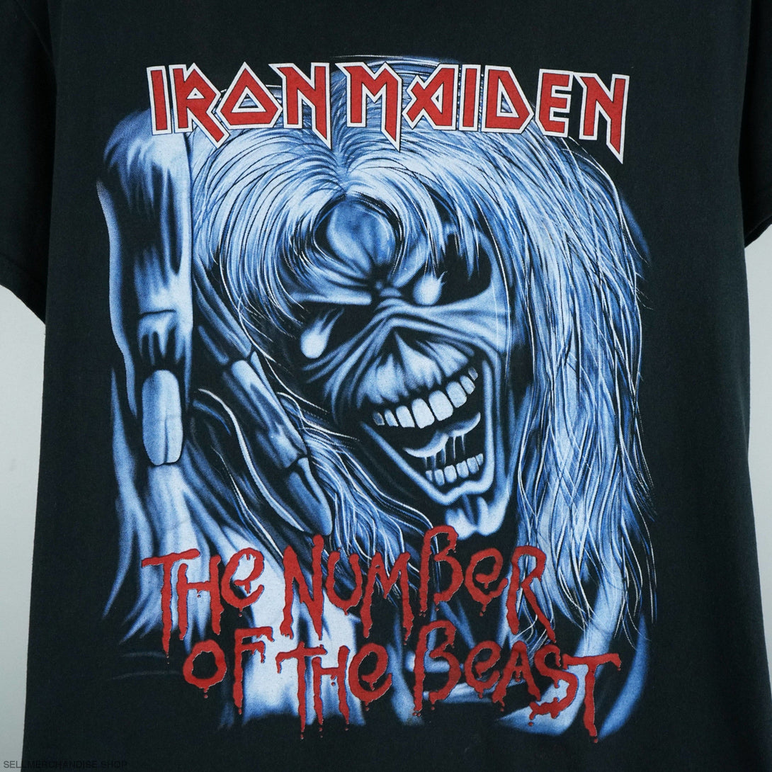 early 2000s Iron Maiden t-shirt Y2K