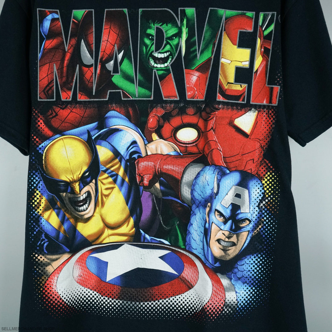 early 2000s Marvel t-shirt Mad Engine