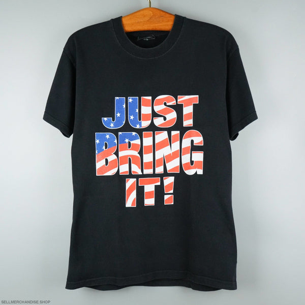 early 2000s The Rock WWE Just Bring It t-shirt