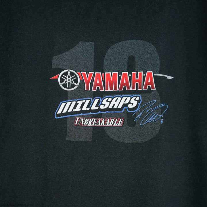 early 2000s Yamaha Racing Moto t shirt y2k
