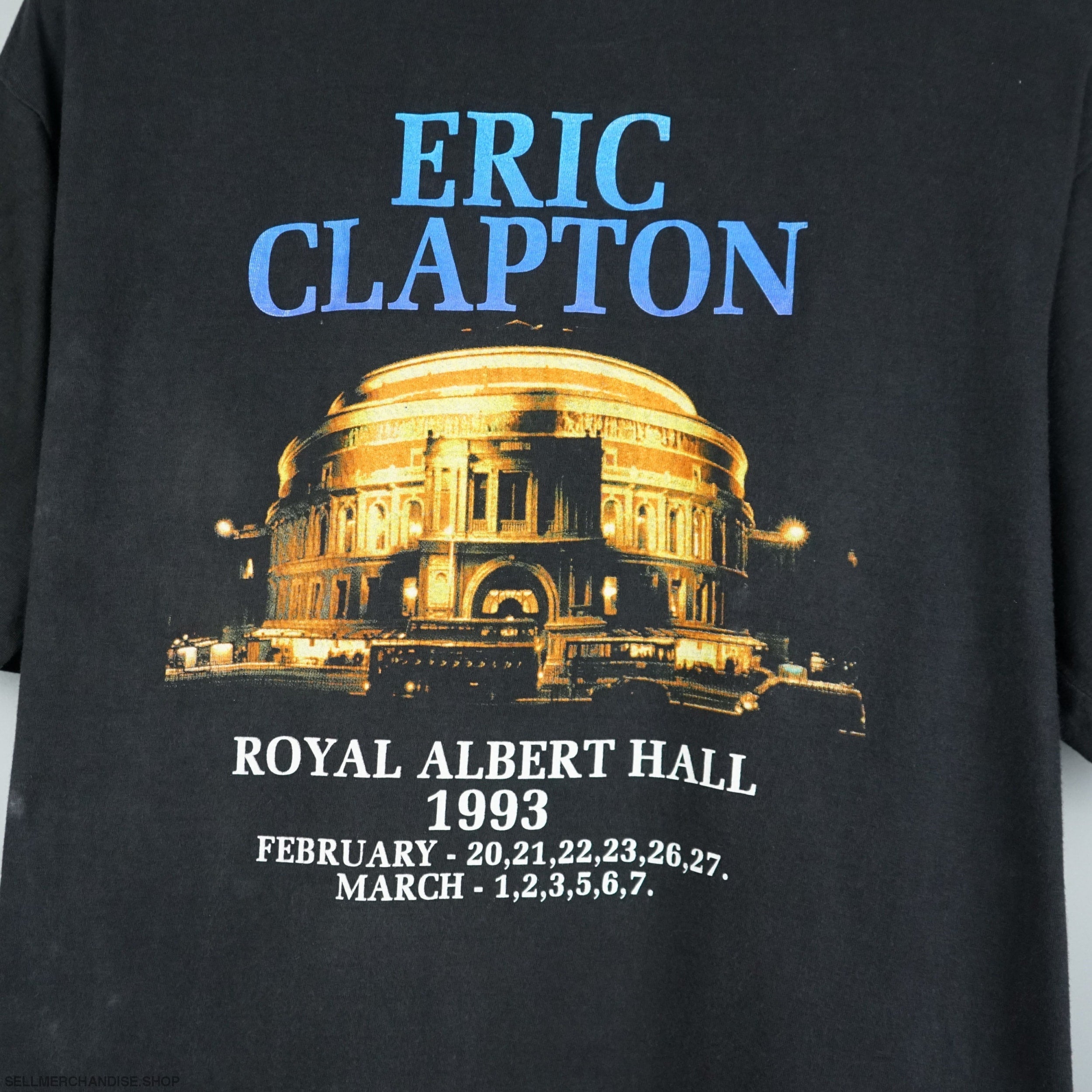 vintage Eric Clapton t-shirt 1993 | SellMerchandise