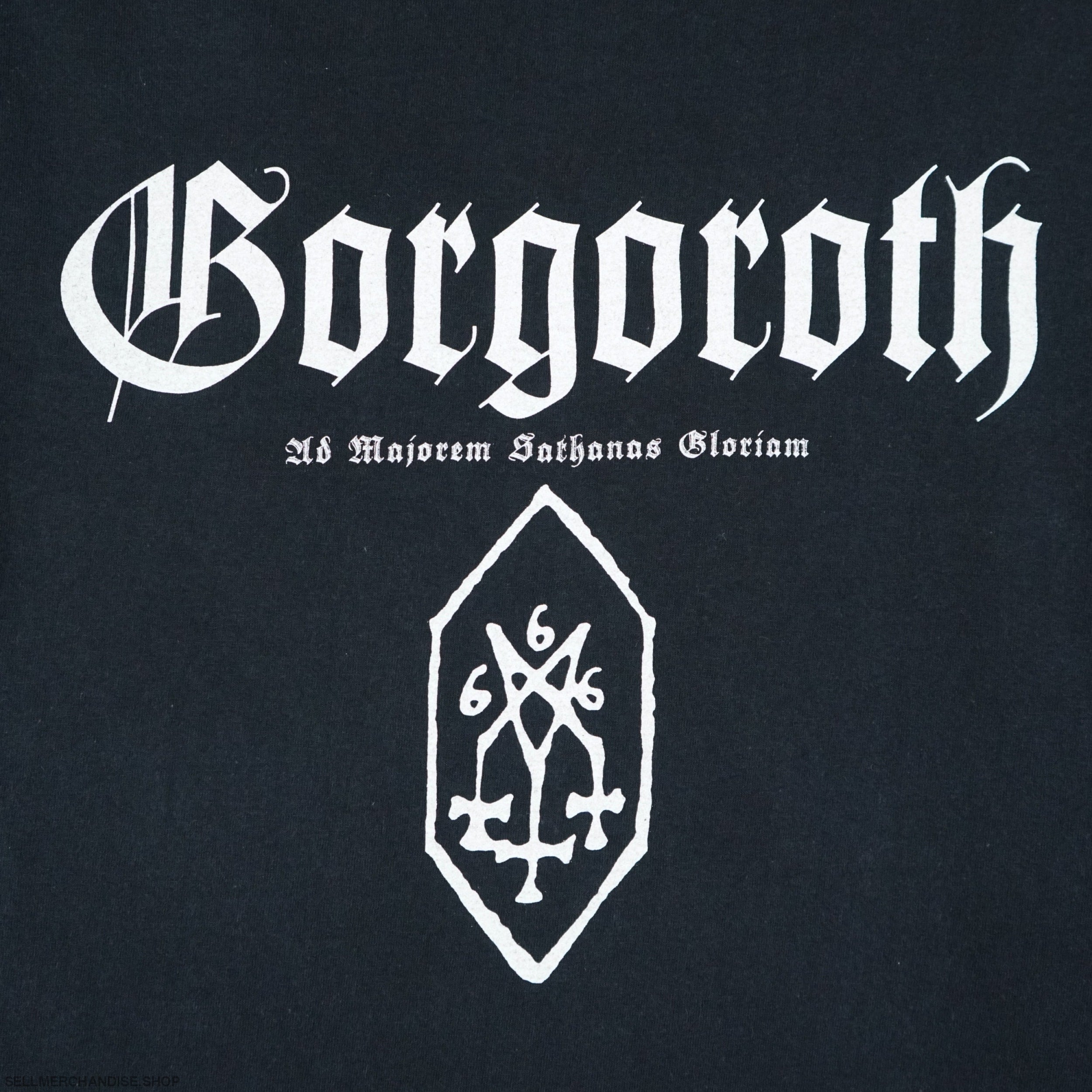 vintage Gorgoroth t shirt black metal | SellMerchandise